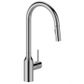 GOOSENECK KITCHEN MIXER PULL OUT SPRAY SS