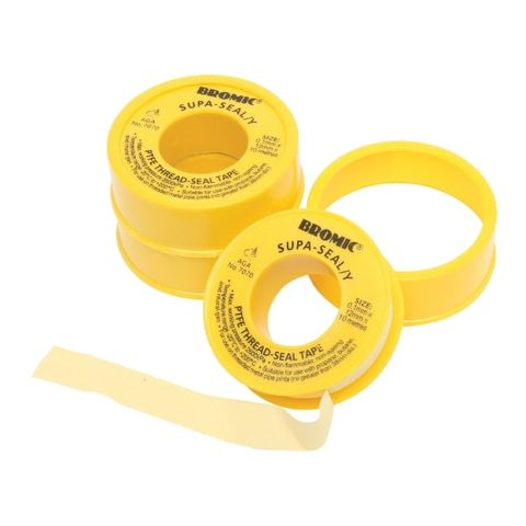 GAS PTFE YELLOW TAPE BROMIC