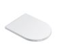 UNIVERSAL TOILET SEAT WITH STABILITY BUFFERS WHITE