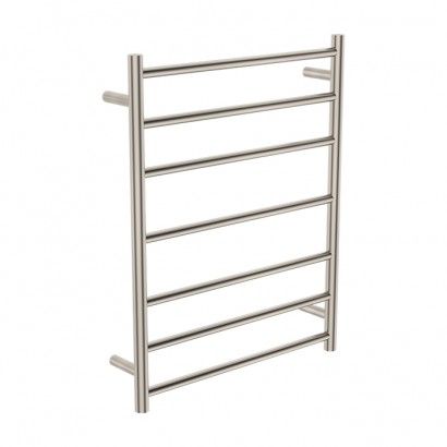 CALORA HEATED TOWEL RAIL 7 BAR BRUSHED