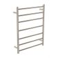 CALORA HEATED TOWEL RAIL 7 BAR BRUSHED