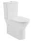 TIVOLI RIMLESS RAISED HEIGHT BACK TO WALL TOILET SUITE