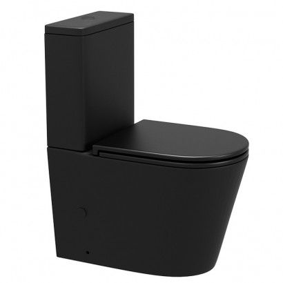 GARDA CC BTW MATT BLACK TOILET SUITE