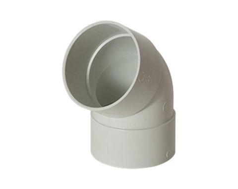 DWV PLAIN BEND F&F 100MMX45