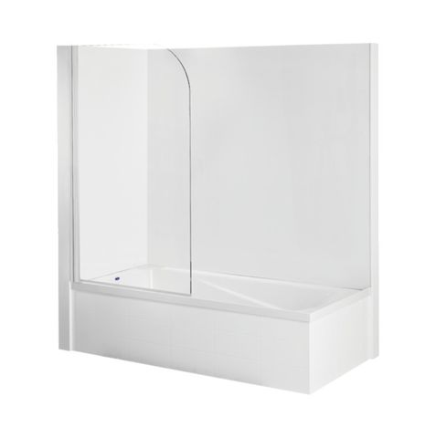 ENGLEFIELD STD BATH SCREN 800MM WH