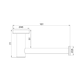 NERO DOLCE II TOILET ROLL HOLDER CHROME