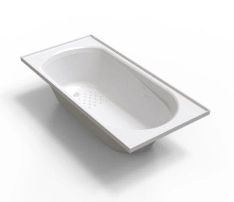 CLEARLITE PACIFIC 1525X740X405 BATH
