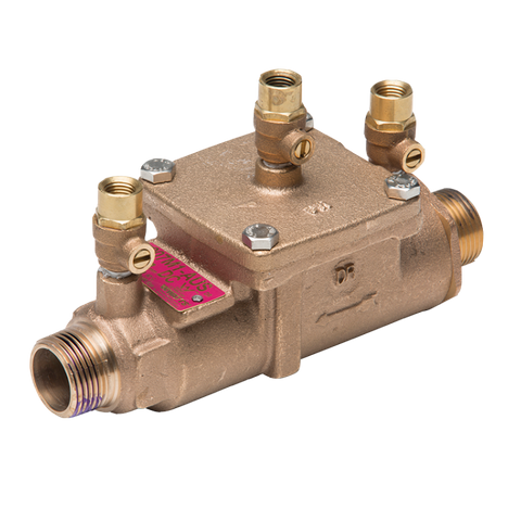 WATTS 007 DCV ASSEMBLY 40MM C/W BALLVALVES & FILTER