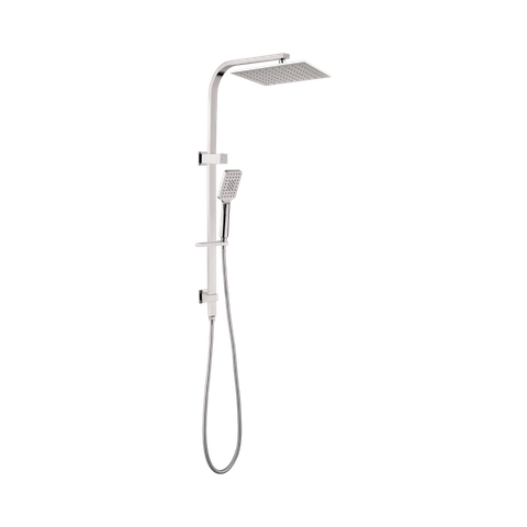NERO CELIA TWIN SHOWER BRUSHED NICKEL
