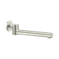 NERO DOLCE WALL MOUNTED SWIVEL BATH SPOUT ONLY BRUSHED NICKEL