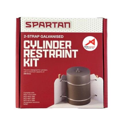 SPARTAN HWC RESTRAINT KIT 2-STRAP GALV.