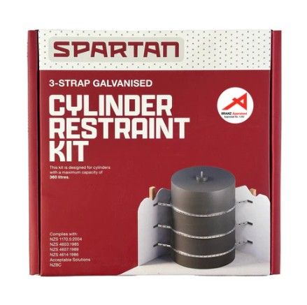 SPARTAN HWC RESTRAINT KIT 3-STRAP GALV.
