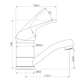 NERO CLASSIC SWIVEL BASIN MIX (100MM SPT) CP