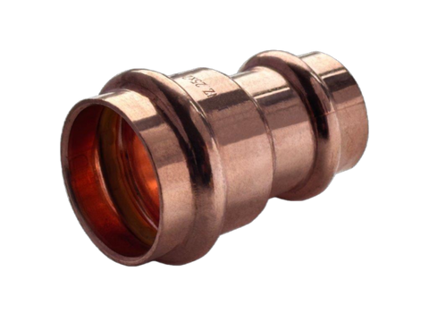 NZ PRESS CU WATER RED F/F 40MM X 25MM