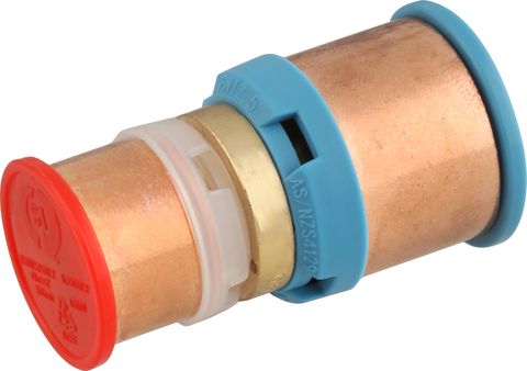 SECURA 1 MAINS COUPLING 25MM MDPE X 20MM SQ