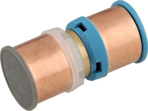 SECURA 1 MAINS COUPLING 25MM MDPE X 25MM S1