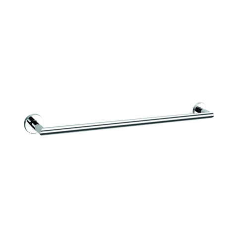 NERO DOLCE SINGLE TOWEL RAIL 900MM CHROME