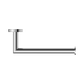 NERO DOLCE HAND TOWEL RAIL CHROME