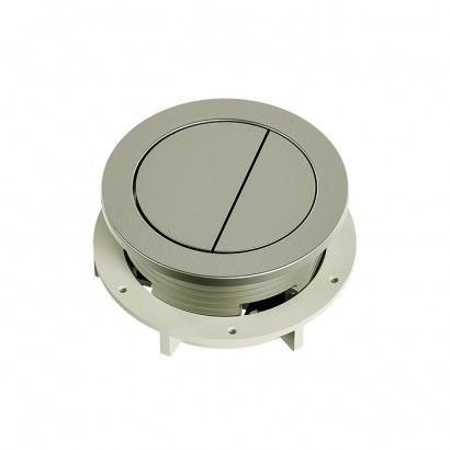 DUAL FLUSH BUTTON SET 57MM BN
