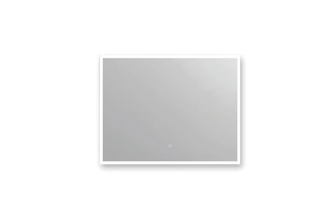 SOLA 900MM RECT FRONT LIT LED MIRROR WITH DEMIST