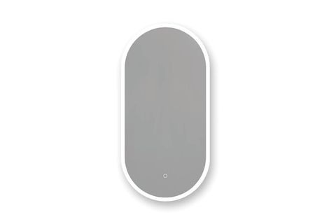 SOLA 450MM PILL FRONT LIT LED MIRROR WITH DEMIST