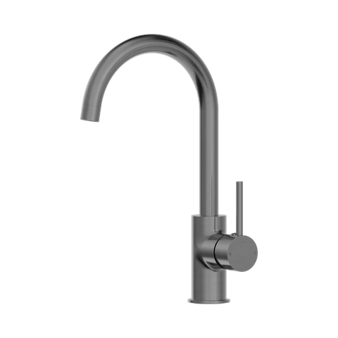 NERO DOLCE KITCHEN MIXER GOOSENECK AP GUN METAL