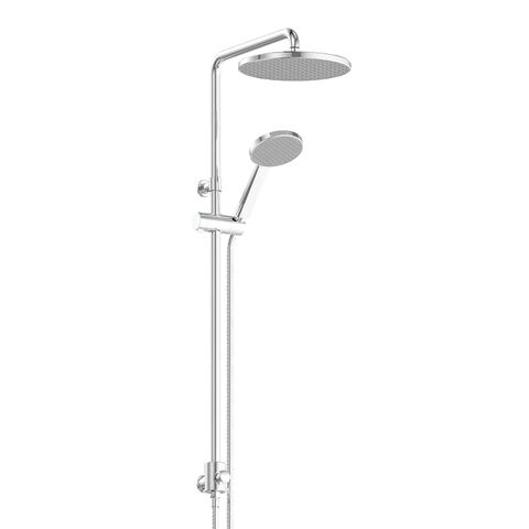 GLIDE RAINBOOST RETRO TWIN RAIL SHOWER CHROME