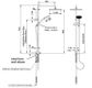 GLIDE RAINBOOST RETRO TWIN RAIL SHOWER CHROME