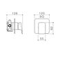 WAIPORI MK2 SHOWER MIXER WITH FASTFLOW 2 CHROME LF