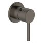 UNO MAINS PRESSURE SHOWER MIXER GUN METAL