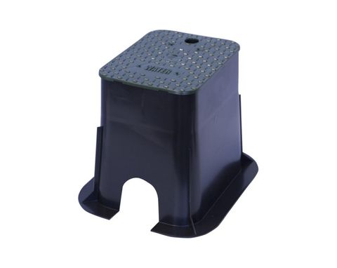 IPLEX TOBY BOX BLACK 155X200X200 (NO LID)