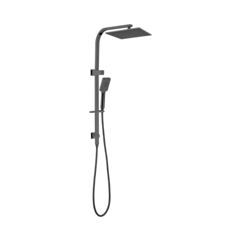 NERO CELIA TWIN SHOWER GUN METAL
