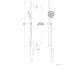 SPLASH PRO SLIDE SHOWER 3 FUNCTION CHROME