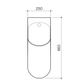 CUBE CLEANFLUSH 0.8L URINAL