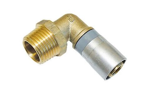 BUTELINE BRASS MALE ELBOW 1/2in BSP X 15MM