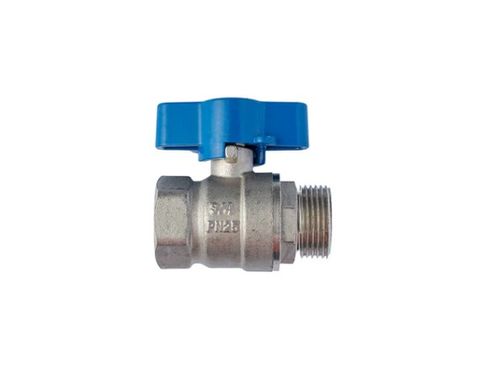 BALL VALVE 25MM T HANDLE M&F