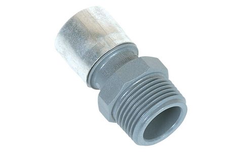BUTELINE MALE ADAPTOR 1/2in BSPT X 15MM