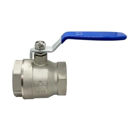 BALL VALVE LEVER HANDLE FEMALE 40MM