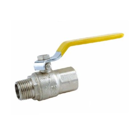 GAS BALL VALVE LEVER HANDLE M&F 15MM