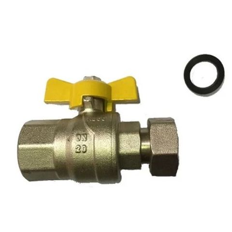GAS BALL VALVE FEMALE SWIVEL15MM